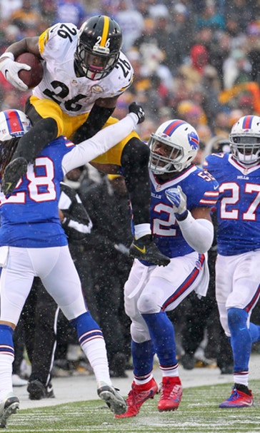 Bell tolls 3 times for Steelers in 27-20 over Buffalo Bills